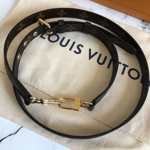 Authentic LV Adjustable Monogram Canvas Strap